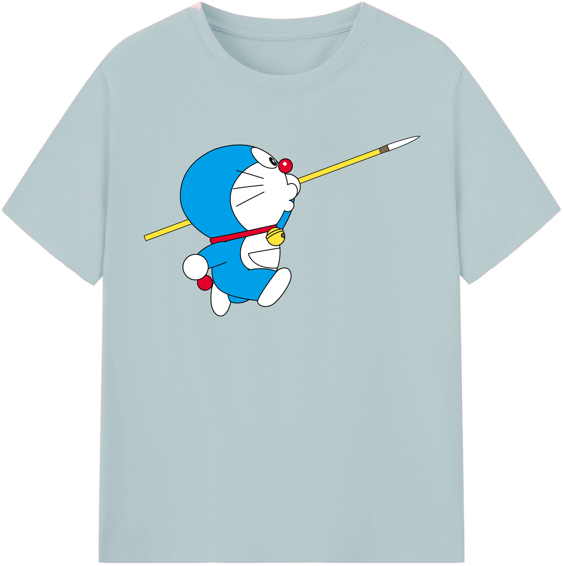 （画像用） ドラえもん Doraemon 綿100％半袖Tシャツ（フロントプリント）